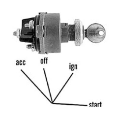 Zündschlosschalter - Ignition Switch  Universal